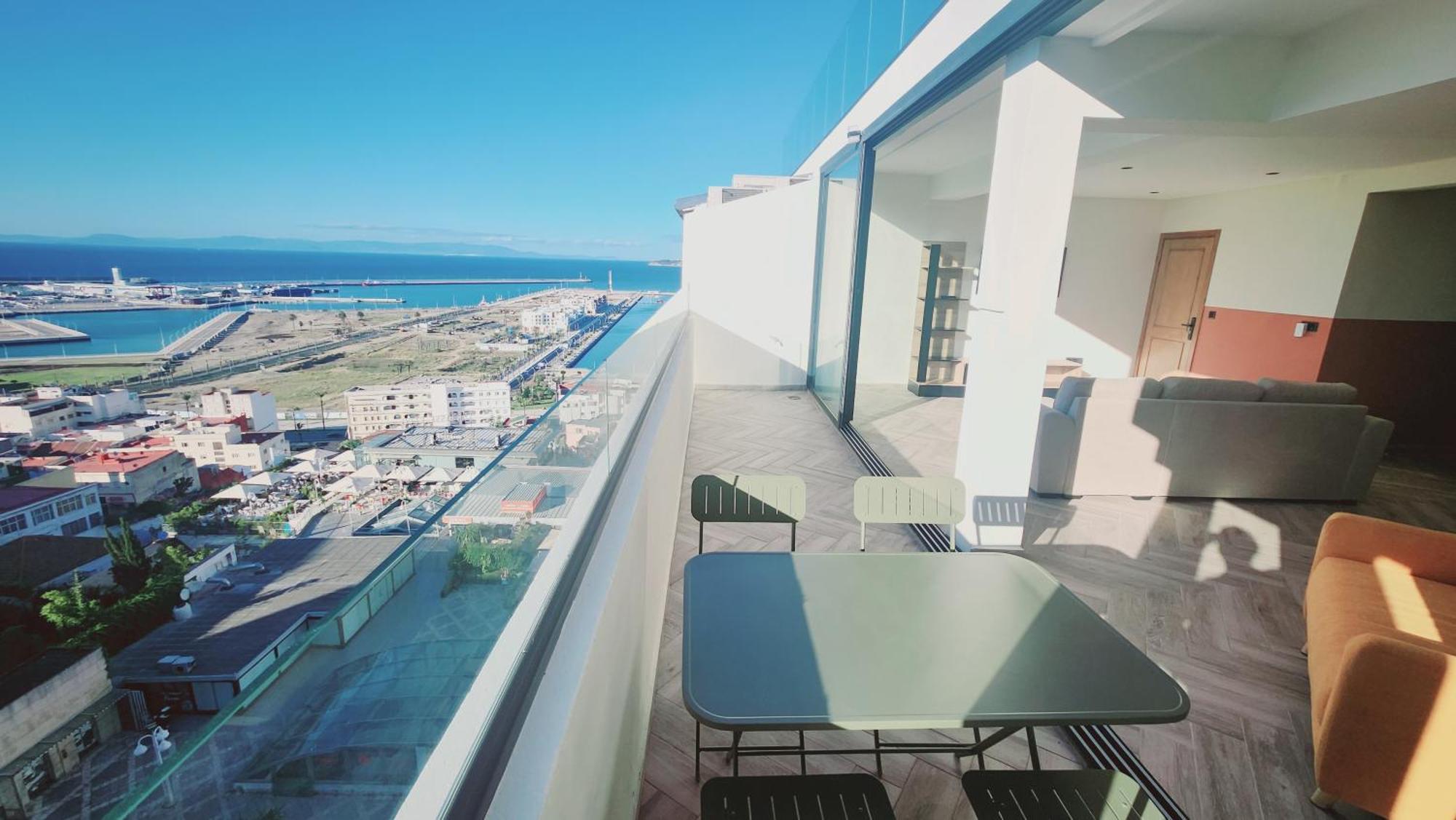 Appartement Vue Sur Mer Танжер Екстериор снимка