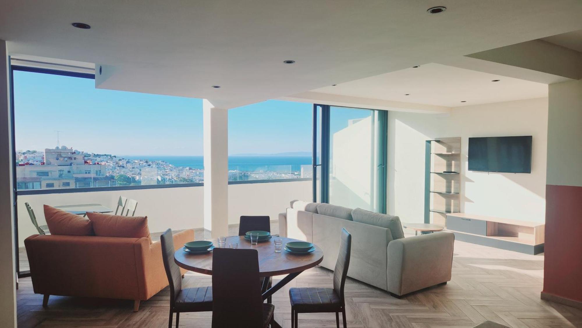Appartement Vue Sur Mer Танжер Екстериор снимка