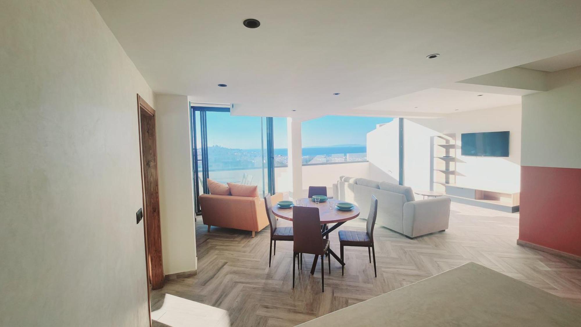 Appartement Vue Sur Mer Танжер Екстериор снимка