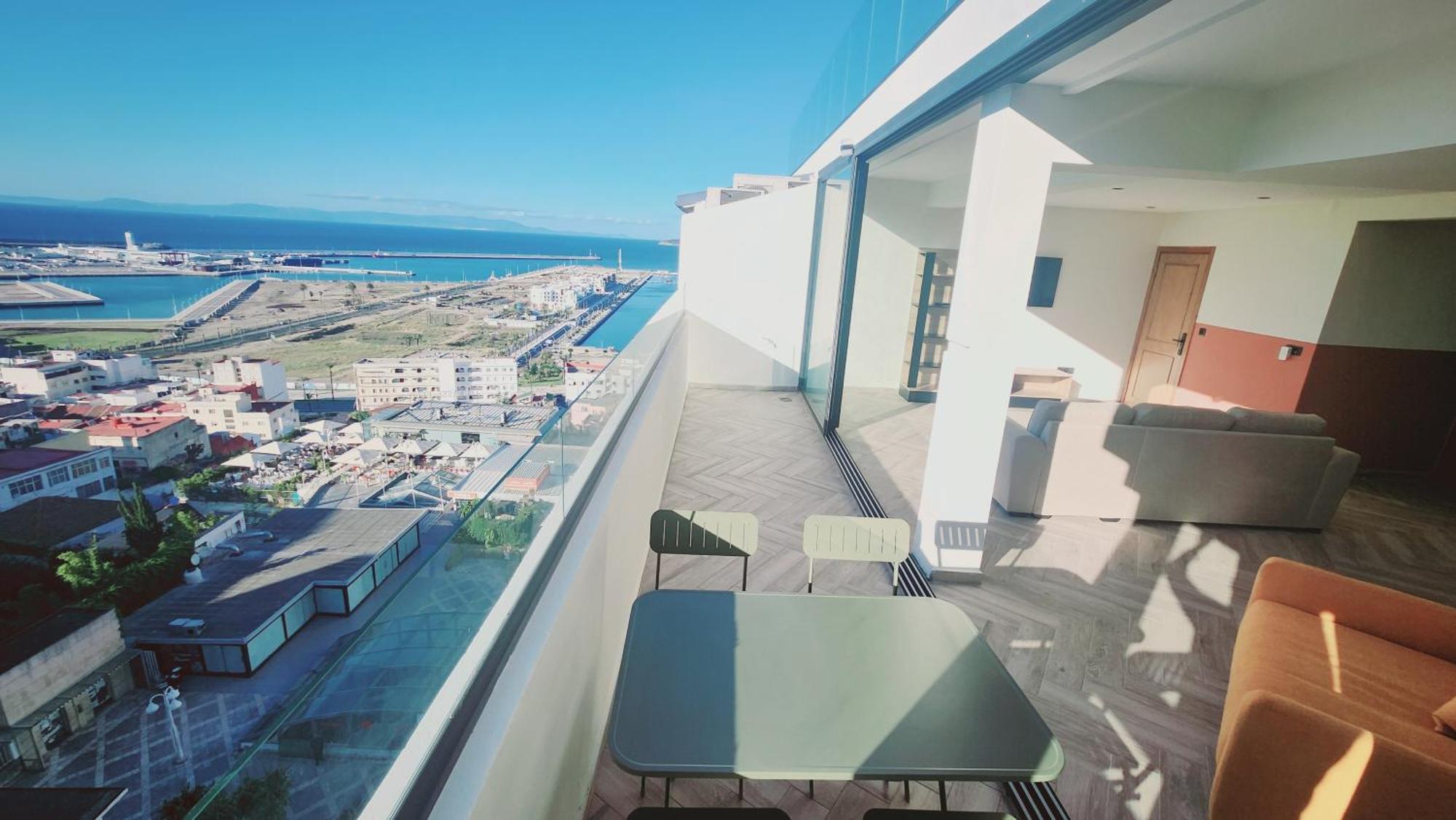 Appartement Vue Sur Mer Танжер Екстериор снимка