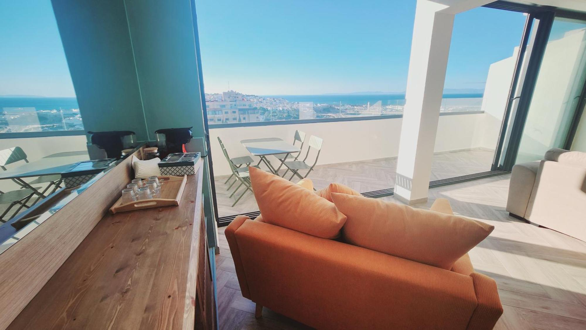 Appartement Vue Sur Mer Танжер Екстериор снимка