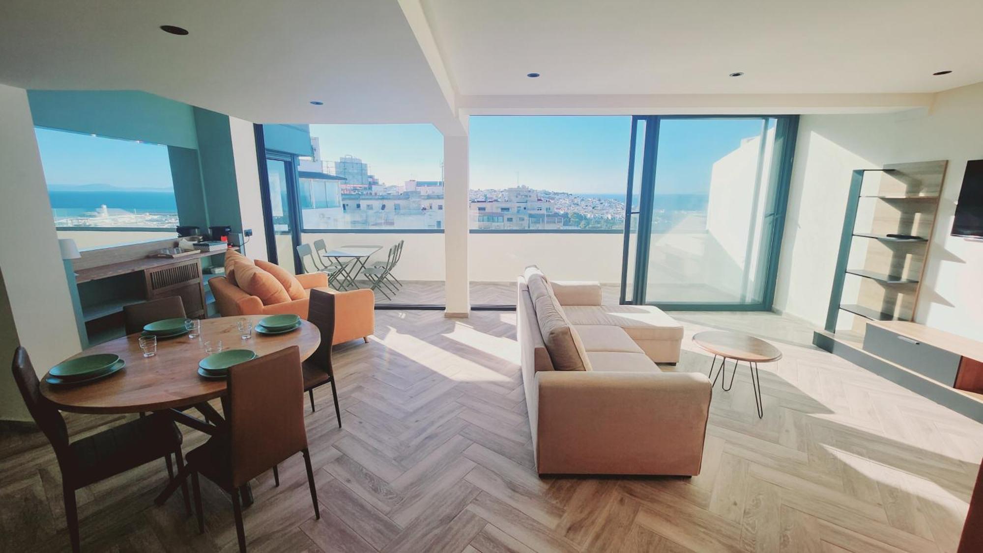Appartement Vue Sur Mer Танжер Екстериор снимка