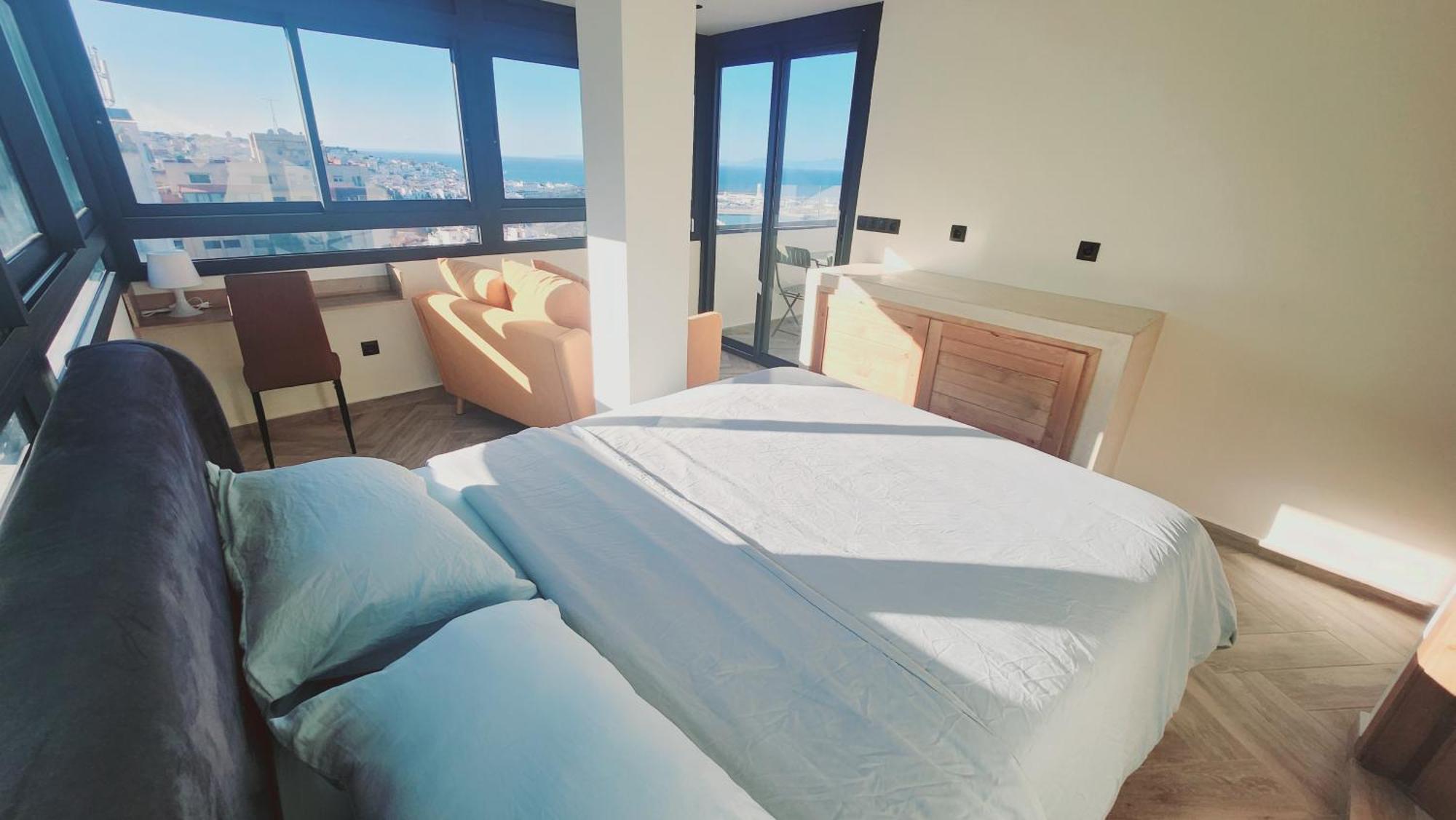 Appartement Vue Sur Mer Танжер Екстериор снимка