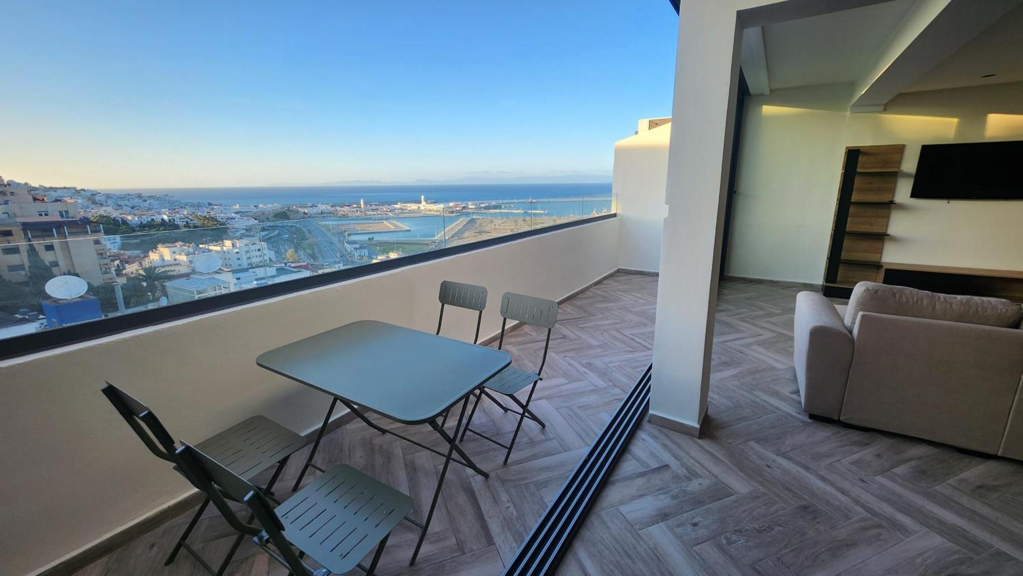 Appartement Vue Sur Mer Танжер Екстериор снимка