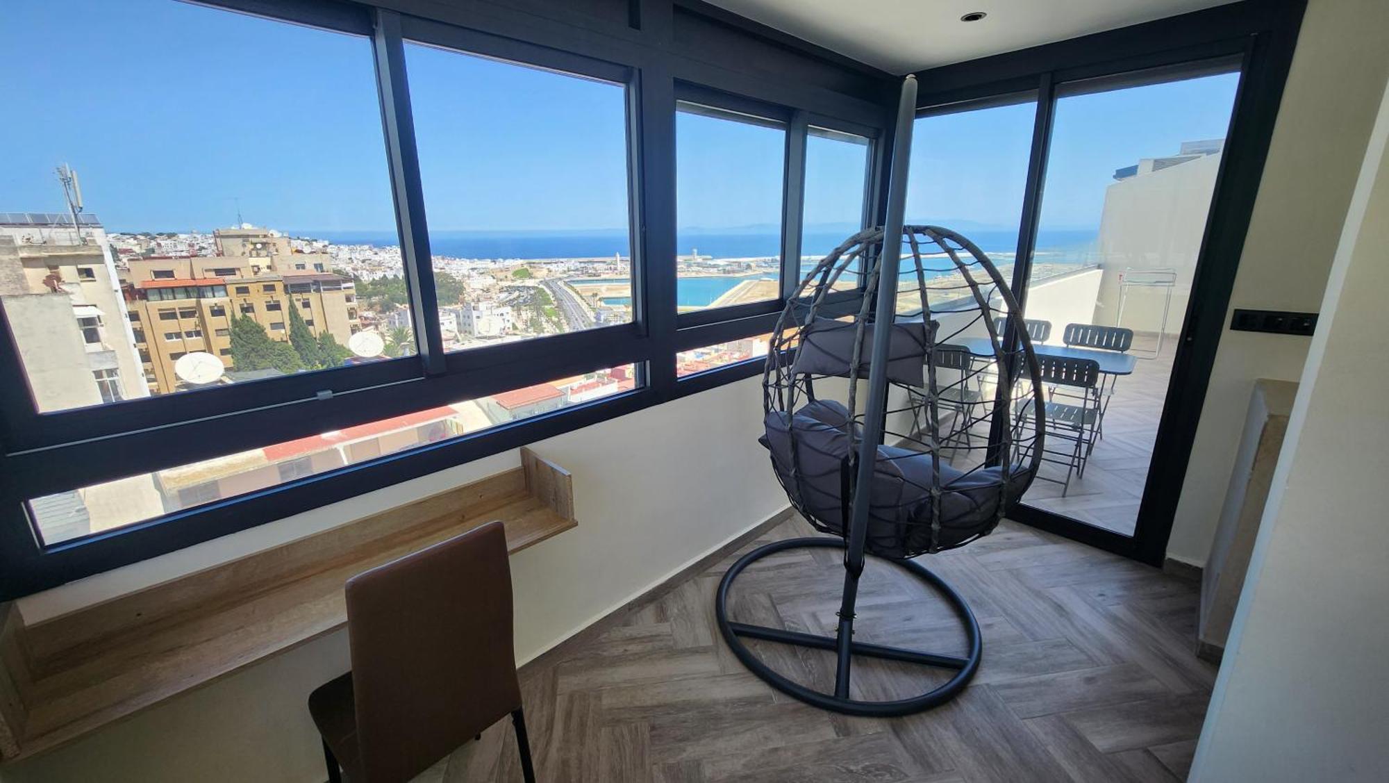 Appartement Vue Sur Mer Танжер Екстериор снимка